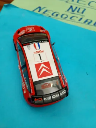 Scalextric citroen c4 WRC Escala 1.32 loeb