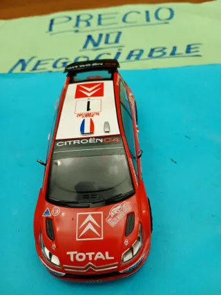 Scalextric citroen c4 WRC Escala 1.32 loeb
