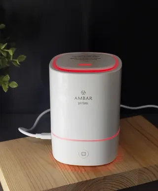 Humidificador Ambar Cromoterapia LED