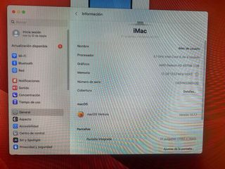 iMac 27 2011 osx ventura