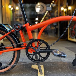 Brompton G-Line M8R Orange con Portabultos