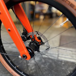 Brompton G-Line M8R Orange con Portabultos