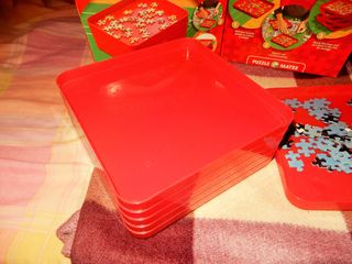 Juego de bandejas Jumbo para clasificar puzzles