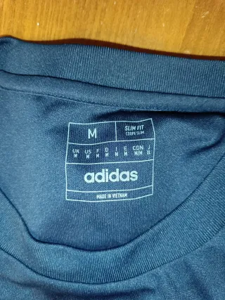 Camiseta Adidas Azul Talla M