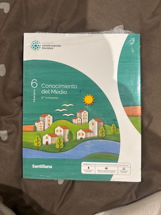 libros de conocimiento del medio, 6º primaria