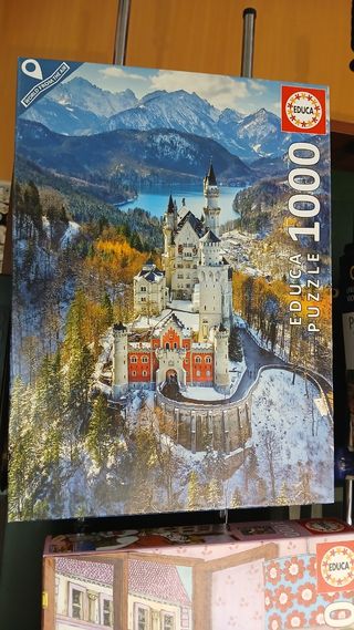 Puzzle Educa 1000 Piezas Castillo Invierno