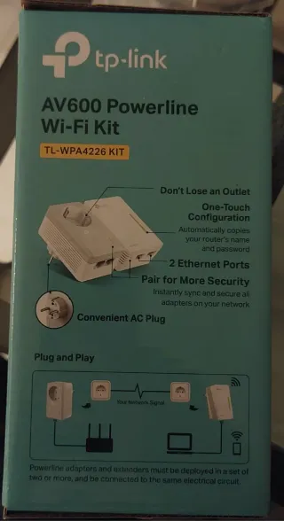 TP-Link AV600 Extensor Red Wi-Fi