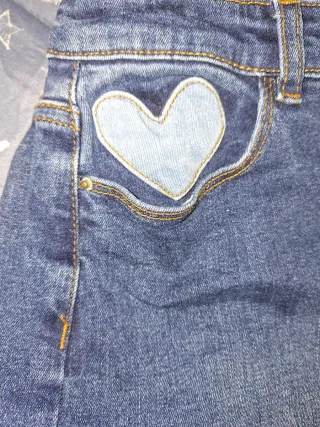 Pack 2 Vaqueros Niña Vertbaudet Talla 10 140cm