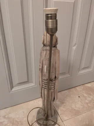 Lampada da terra in alabastro