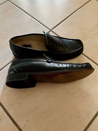 Mocassini La Cuoieria Pelle Neri Tg 39