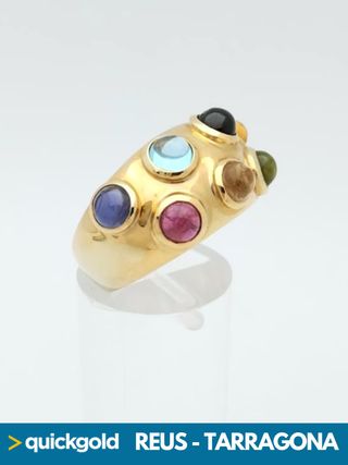 035-01-00764 ANILLO ORO 18K GRANDE T23