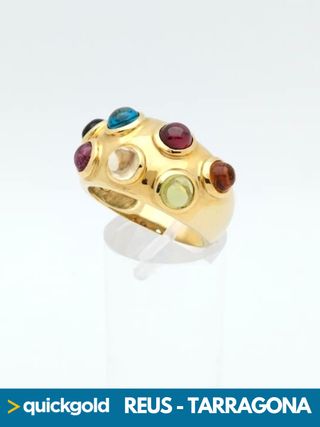 035-01-00764 ANILLO ORO 18K GRANDE T23