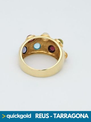 035-01-00764 ANILLO ORO 18K GRANDE T23