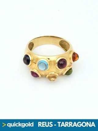 035-01-00764 ANILLO ORO 18K GRANDE T23