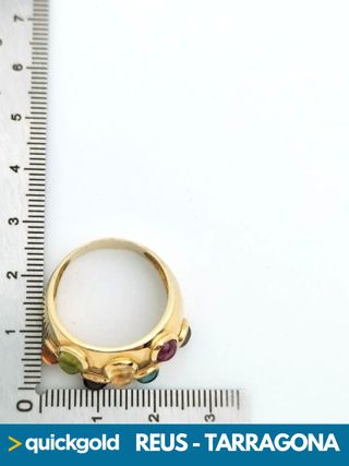 035-01-00764 ANILLO ORO 18K GRANDE T23