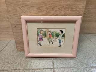 Conjunt 5 aquarel.les originals infantils