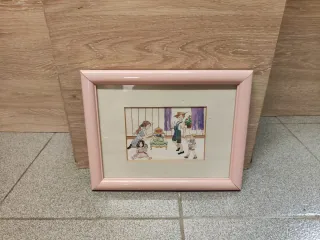 Conjunt 5 aquarel.les originals infantils