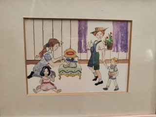 Conjunt 5 aquarel.les originals infantils