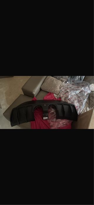 Difusor y escape doble salida central