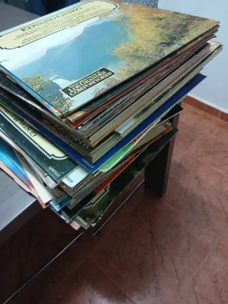 Lote 87 Vinilos Antiguos Música Clásica