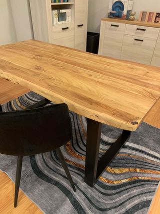 OFERTA DE MESA/COMEDOR DE MADERA NATURAL