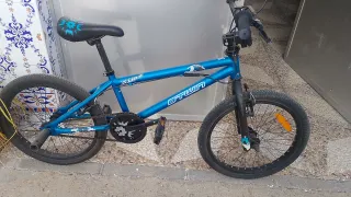 Bicicleta BMX blu Btwin X-Up