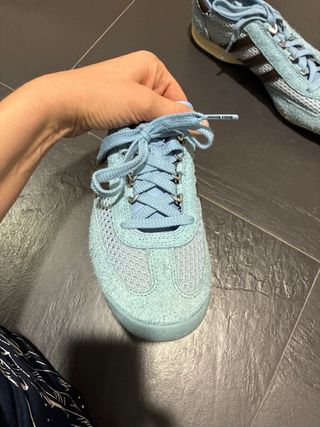 Zapatilla Adidas x Wales Bonner Azul/Marrón