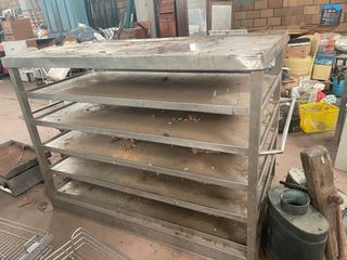 Estantería de acero inoxidable multiusos