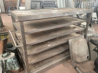 Estantería de acero inoxidable multiusos