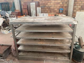 Estantería de acero inoxidable multiusos