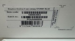 Capotas Bugaboo Donkey 5 Azul Tormenta NUEVAS !