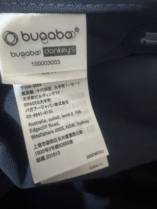 Capotas Bugaboo Donkey 5 Azul Tormenta NUEVAS !