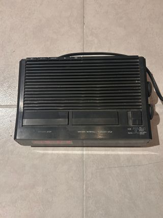 Radiosveglia Saba Vintage Nera