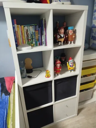 Estantería Kallax blanca