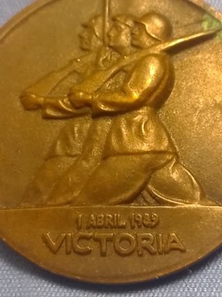 Medalla Guerra Civil 1 Abril 1939 Victoria