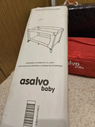 Cuna de viaje Asalvo Baby