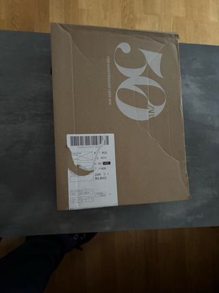 Pantalón Zara crochet ancho multicolor