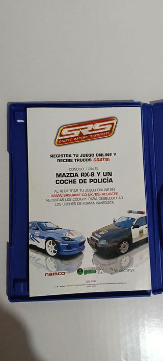 SRS Street Racing Syndicate PS2 PAL Esp