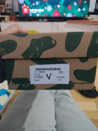 Zapatos MIKEL BUB negros talla 39