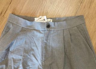 Pantalones de pinza - Full & Bear (Talla 36)