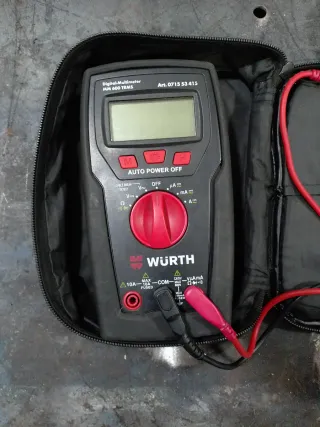 Multímetro Digital Würth MM 600 TRMS