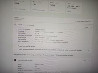 Pc gaming Ryzen 5 5600, RTX 4060 8gb, RAM 16gb