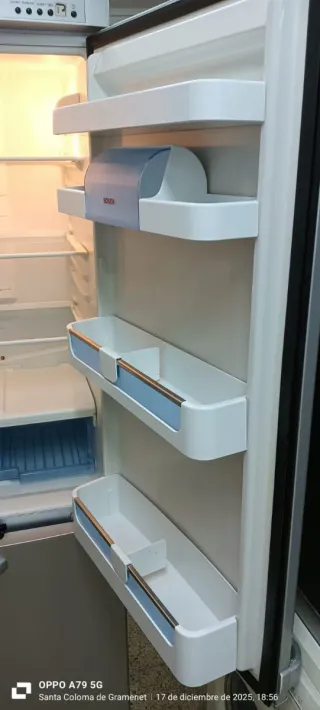 NEVERA COMBI BOSCH NO FROST ENERGÍA A+