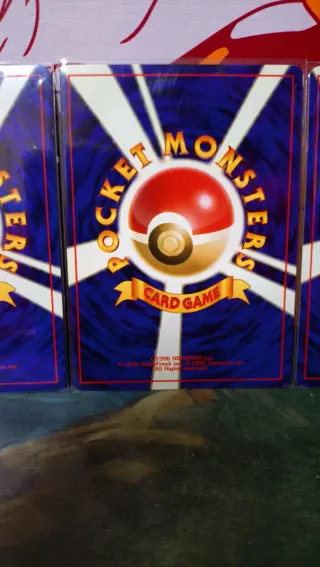 Cartas Pokémon UNP Blastoise, Venusaur, Charizard