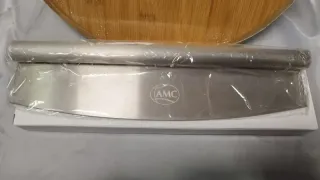 Tagliere AMC in bambù con manico