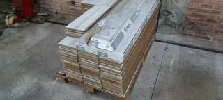 Suelo Parquet Blanco