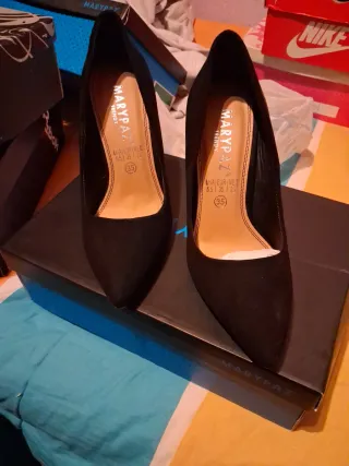 Zapatos de vestir Marypaz negros talla 35