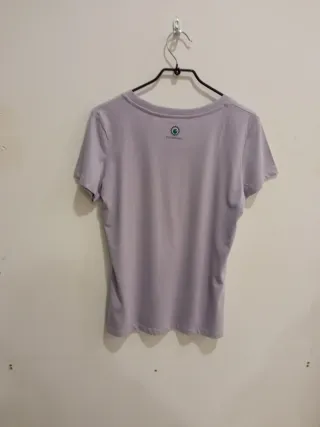 Camiseta mujer manga corta estampada