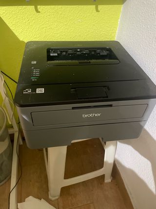 Impresora Brother Negra y Gris