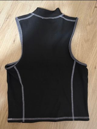 Top sin mangas FB Sister negro (XS)